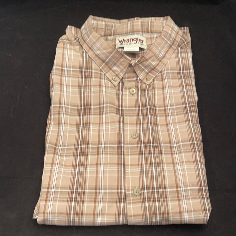Wrangler Rugged Wear Plaid Shirt 🔥